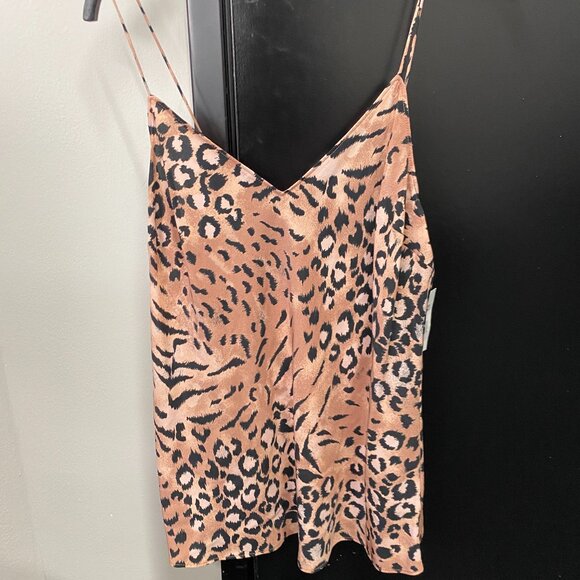 New! Paige Cicely Cami Light Hyde Faded Animal Size S - Picture 2 of 6